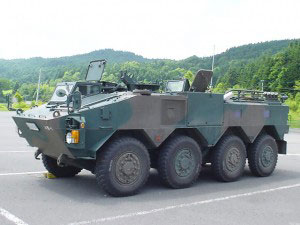 自衛隊の装甲車