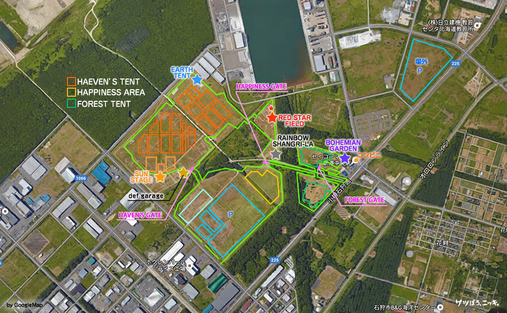 RSR 2016 MAP in google Map