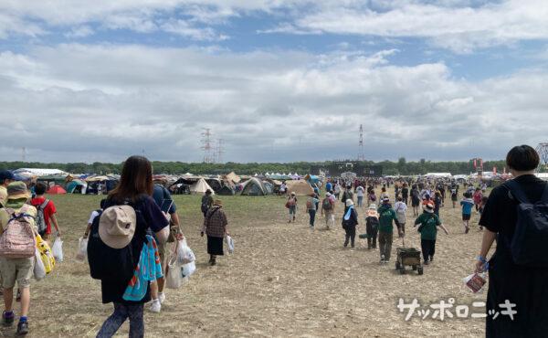 RSR 2024(RISING SUN ROCK FESTIVAL) サンステとテントサイト